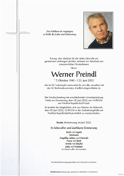 Werner Preindl